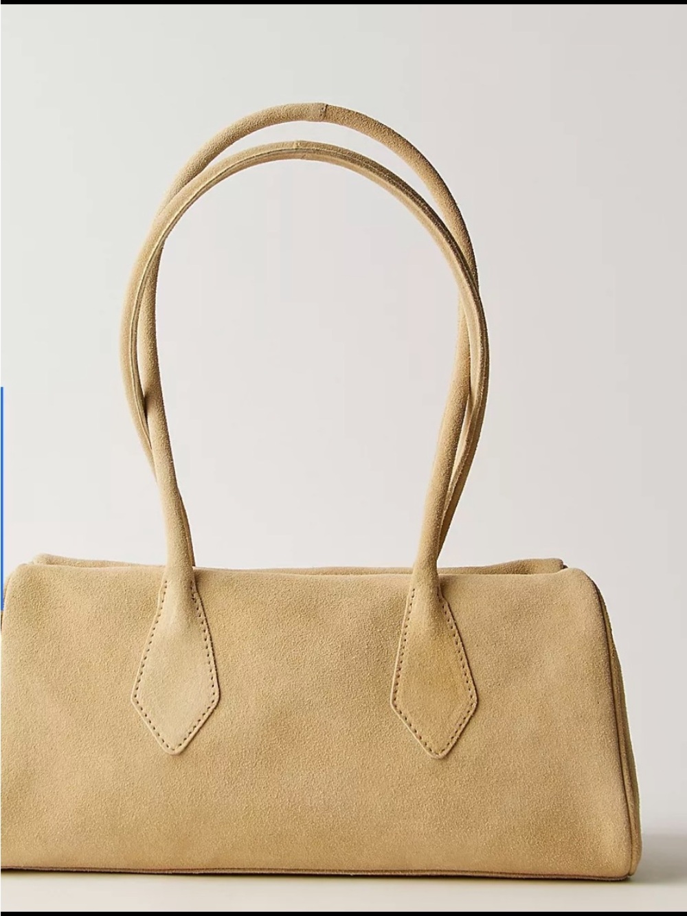 Free People Suede Shoulder Bag.